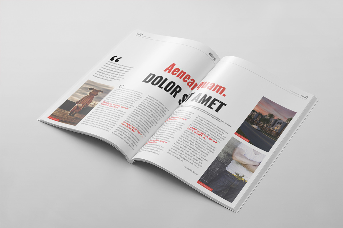 Magazine Template 54, a Magazine Template by pmvch (Photo 5 of 18)