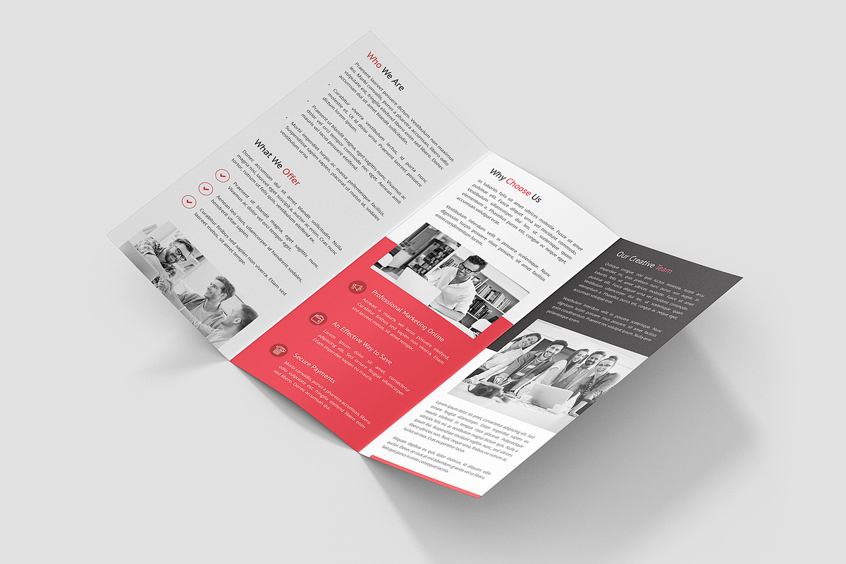 Business Marketing Brochure Tri-Fold, a Brochure Template by artbart (Photo 4 of 8)