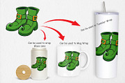 Leprechaun Shoes Clipart, a Graphic by Artnoy (Thumbnail 4 of 5)