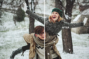 12 Snowflake overlays, a Texture Graphic by Graphic Goods Co (Thumbnail 2 of 5)