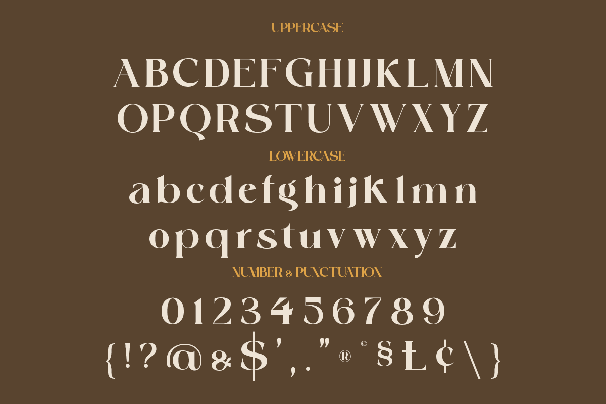 A Luxury Swash Serif - Anthela, a Serif Font by Qweera Studio (Photo 11 of 12)