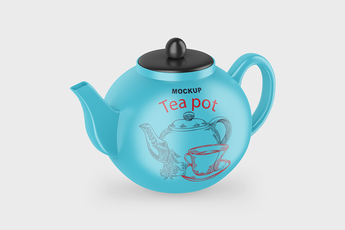 Teapot with Cup Mockups, a Cups & Container Mockup by Mockups Girl (Photo 3 of 5)