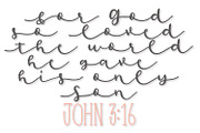 Pearl Duo - Script & Print, a Script Font by CraftyLittleNodes (Thumbnail 6 of 10)