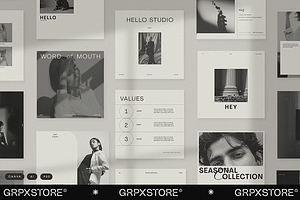WILLOW - Social Media Templates, a Social Media Template by GRPXSTORE