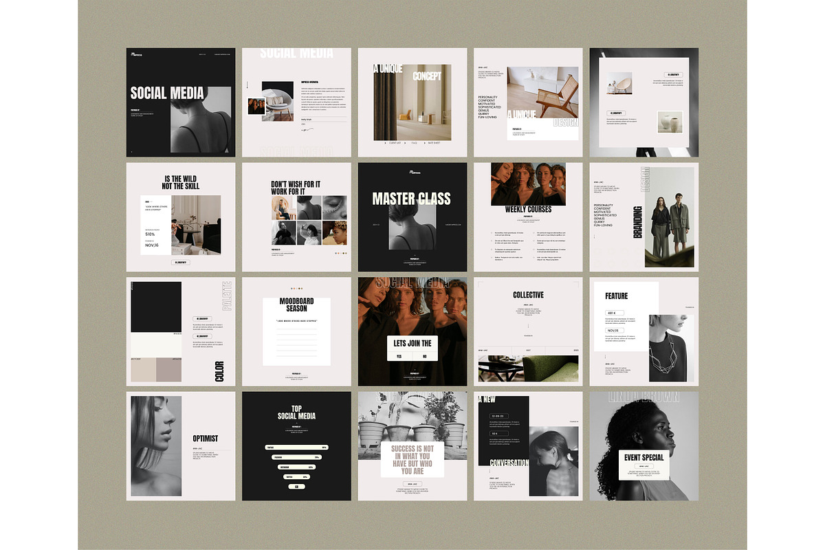 Impress / Social Media Pack, a Brochure Template by GoldenPixelStudio (Photo 8 of 8)