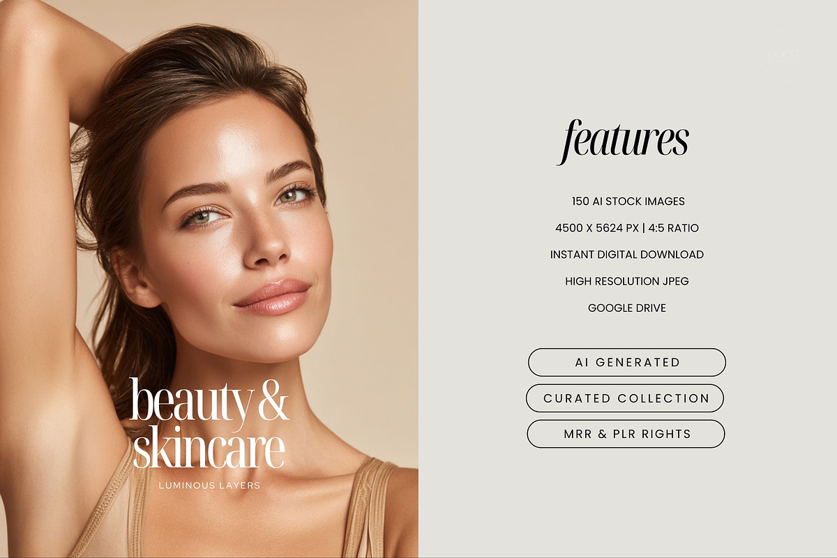 Skincare Stock Photos MMR Bundle, a Beauty & Fashion Photo by COCO Designs (Photo 2 of 22)