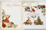 Christmas Peter Rabbit Clipart Set, an Illustration by AlenaVlasko stock Market (Thumbnail 1 of 8)