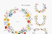 Whimsical Wildflowers - Watercolor, a Decorative Illustration by ThaismotaCreativeCo (Thumbnail 6 of 9)