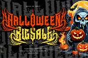 Heavytal - Heavy Metal Font, a Blackletter Font by Letterara (Thumbnail 4 of 15)