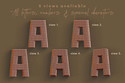 Rope Deco - 3D Lettering, a Graphic by MIIM (Thumbnail 3 of 8)