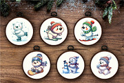 Cute Polar bear. Clipart, PNG., an Animal Illustration by KENO Mascots (Thumbnail 5 of 8)