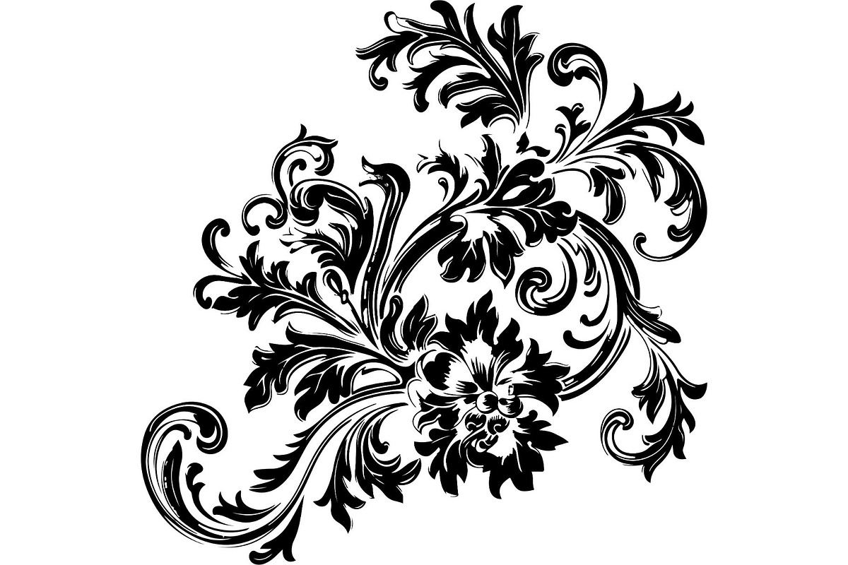 Vintage Floral Ornament & Wreath SVG, an Object Graphic by Gfx_Store (Photo 9 of 16)