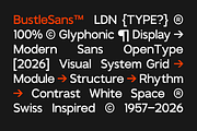GC Bustle Sans – Variable Sans, a Sans Serif Font by Glyphonic (Thumbnail 3 of 15)