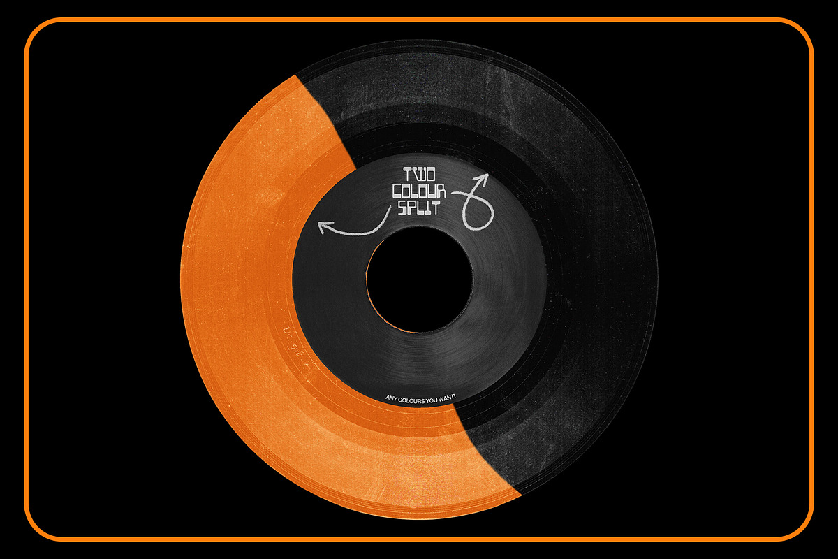 WAX FACTORY - 7 Vinyl Mock-up, a Packaging Mockup by Jordan Warren Visuals (Photo 5 of 10)