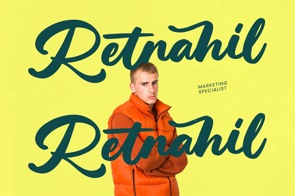 Factun Blacki Bold Calligraphy Font, a Script Font by Letterena Studios Script (Photo 15 of 20)