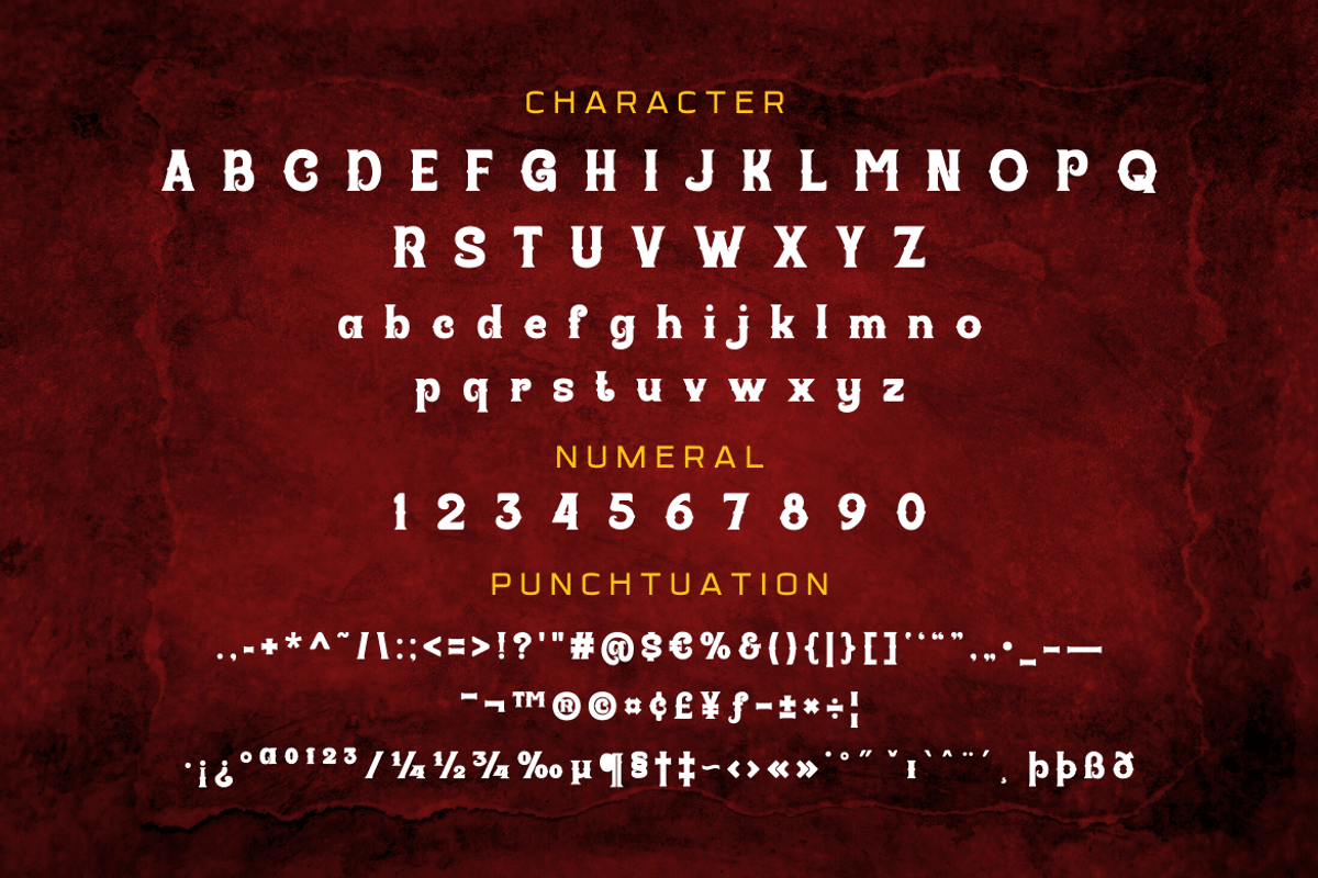 Firwaen, a Font by twinstd (Photo 10 of 12)