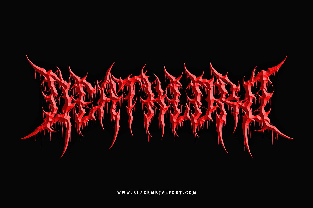 Gravestone Black Metal, a Blackletter Font by Blackmetalfont, image size:1200x800
