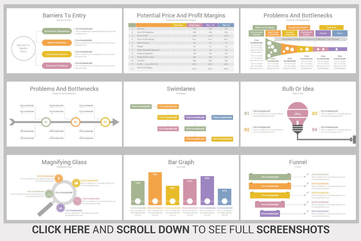 Multi Business PowerPoint Template, a Presentation Template by OceanArt (Photo 31 of 46)