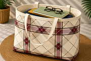 Plaid & Gingham Seamless Patterns, a Texture Graphic by Canvas Craft (Thumbnail 5 of 9)