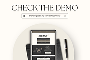 Canva Link in Bio Template, a Landing Page Template by Branding Babe Co. (Thumbnail 5 of 5)