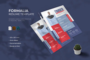 Formalia - Resume Template, a Resume Template by VUNIRA (Thumbnail 1 of 2)