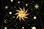 Cocorrina The Sun Collection, an Illustration by Cocorrina (Thumbnail 7 of 10)