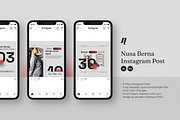 Nusa Berna - Instagram Post Template, a Social Media Template by Nusa Space (Thumbnail 1 of 4)