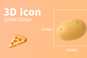 Adorably clay-textured foods, a Food & Drink 3D Model by 감귤맛샴푸 (Thumbnail 2 of 3)