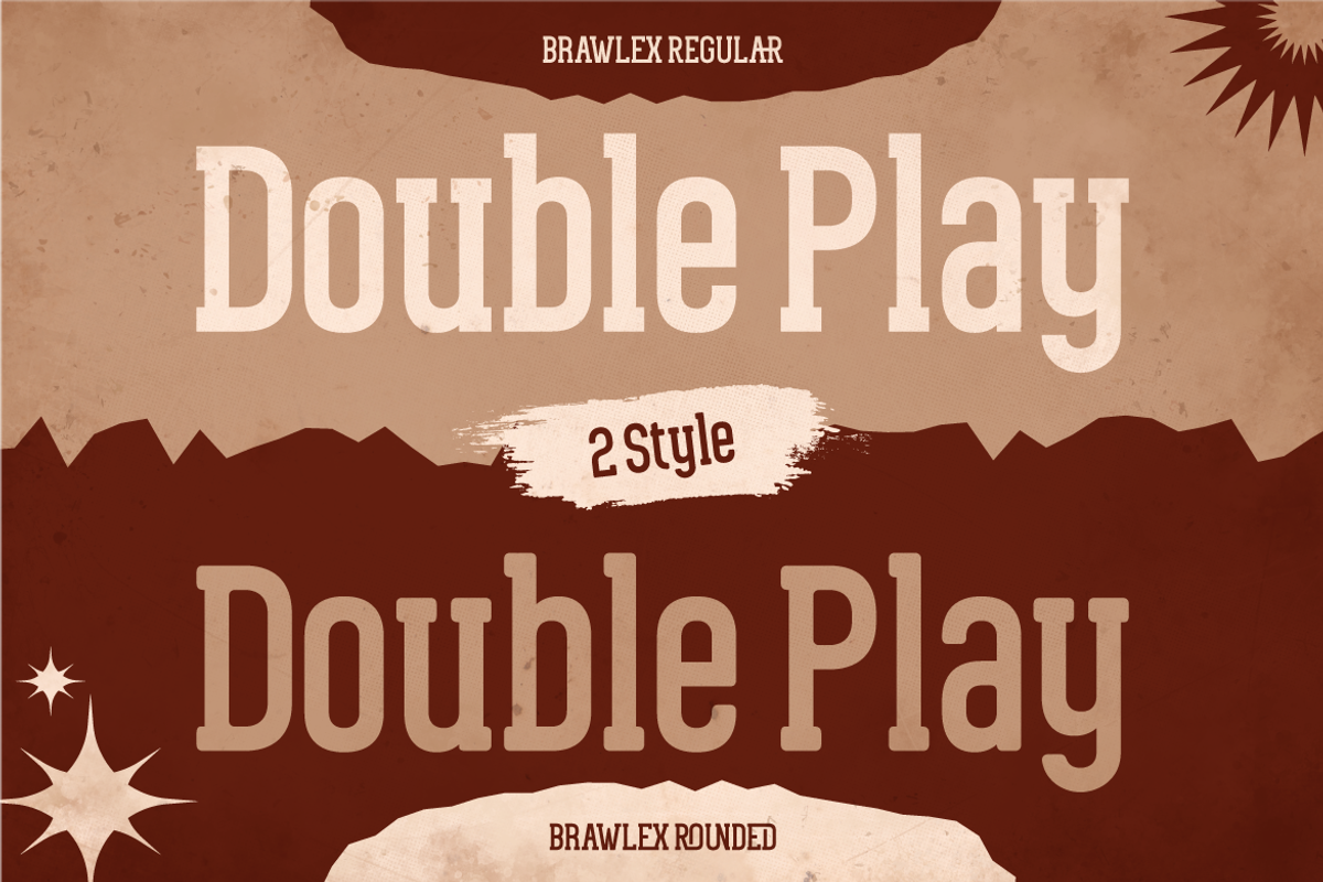 Brawlex, a Serif Font by Burntilldead (Photo 6 of 12)