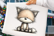 Cute Woodland Animals Clipart, an Illustration by Digital Artistic99 (Thumbnail 10 of 11)