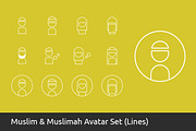 Over 100 Islamic Icons Set, an Outline Icon by UX Monster (Thumbnail 6 of 14)