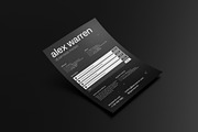 Dark DJ Press Kit / EPK Template, a Resume Template by vinyljunkie (Thumbnail 5 of 8)