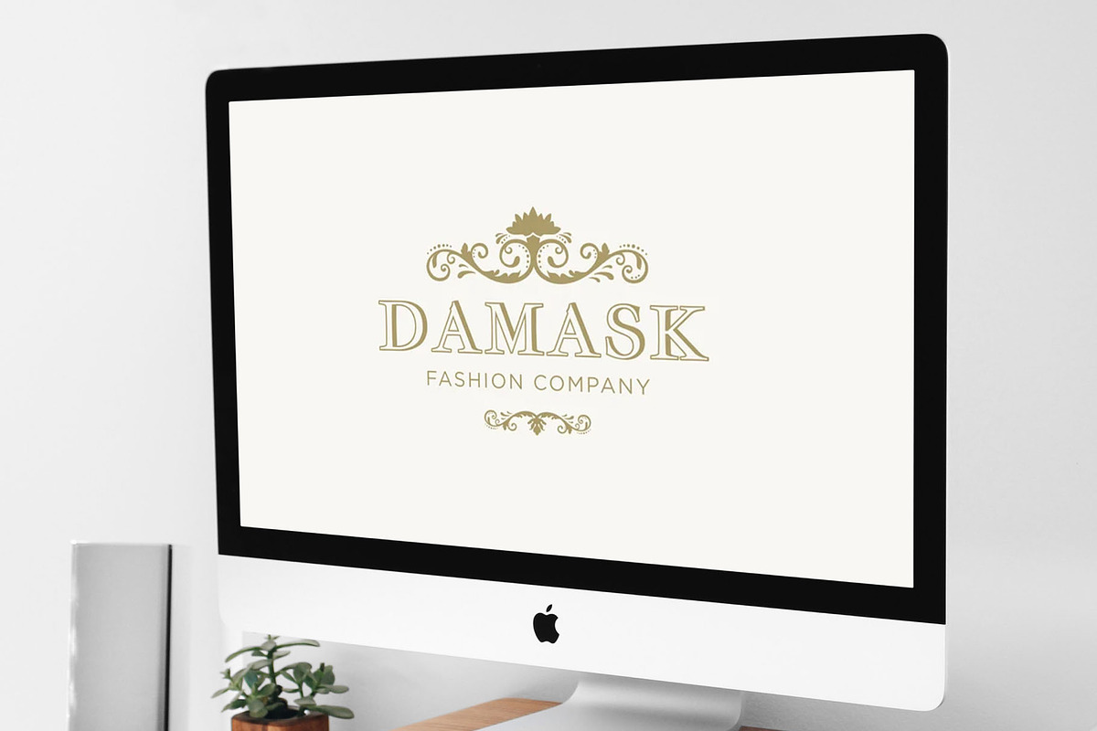 Damask, royal baroque emblem, PSD, a Templates & Theme by Bloom21Art (Photo 3 of 3)