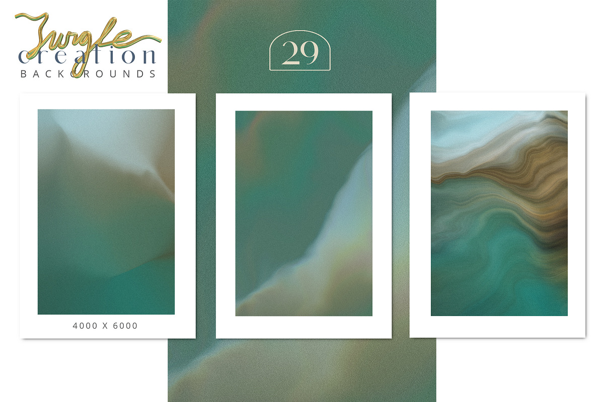 Jungle Creation Gradients 3D Shapes, an Object Graphic by Cat In Colour (Photo 8 of 19)