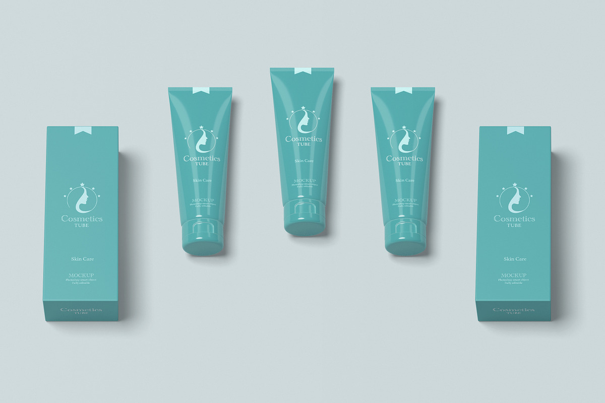 Cosmetics Tube Mockup, a Packaging Mockup by rahmatmoscae (Photo 20 of 20)