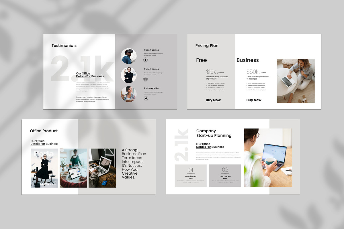 Por Office Presentation Template, a Presentation Template by Soraclod (Photo 9 of 9)