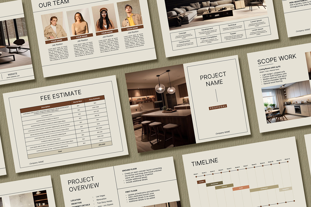 Bundling Interior Design Presentatio, a Presentation Template by SKY CREATION (Photo 10 of 10)