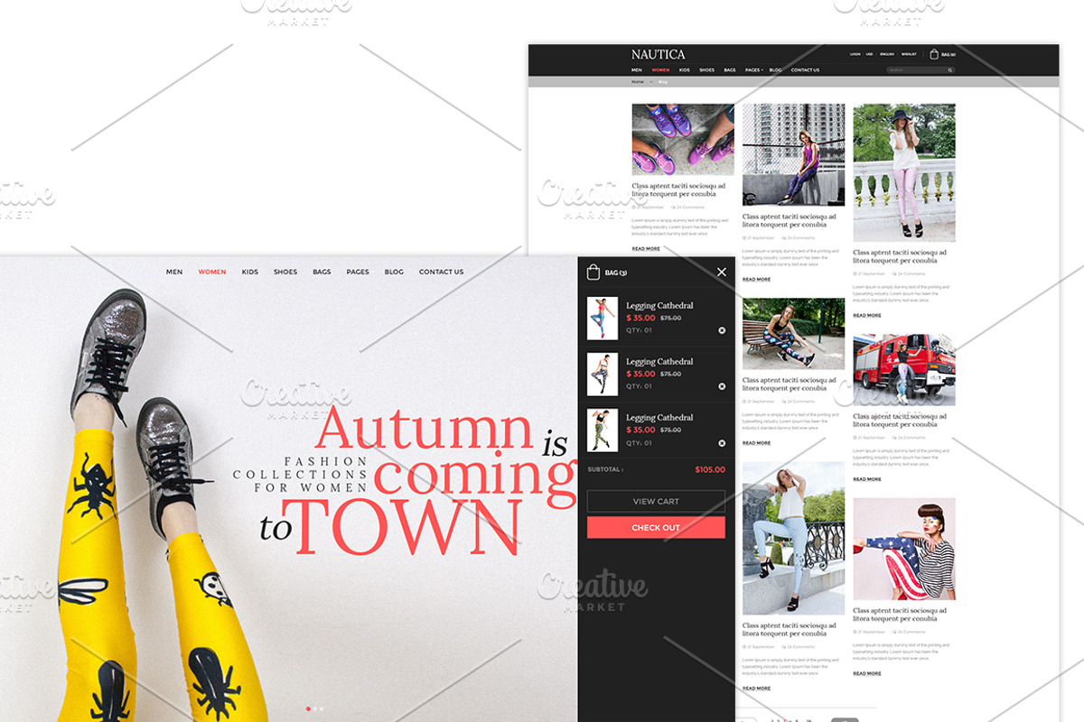 Nautica - Fashion eCommerce PSD, a Websites & App Template by EngoCreative.com (Photo 5 of 5)