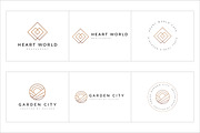 300 Geometric Premade Logo Bundle, a Branding & Logo Template by XpertgraphicD (Thumbnail 34 of 63)