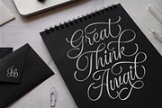 Ocean Delight a Stylish Script Font, a Script Font by Blankids Studio (Thumbnail 4 of 13)