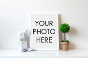 10 Minimalist White Mockup Frames, a Packaging Mockup by F R A M E D // SUPPLY CO. (Thumbnail 7 of 11)