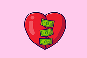 Love and Money Cartoon, a Finance Illustration by Catalyst Labs (Thumbnail 1 of 3)