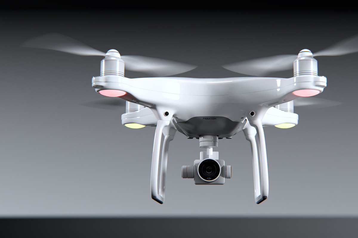 dji phantom 4, a Cars & Vehicle 3D Model by arapps3d (Photo 1 of 16)