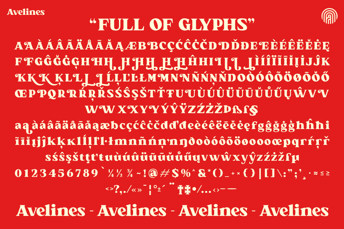 Avelines, a Serif Font by artism_design (Photo 7 of 7)