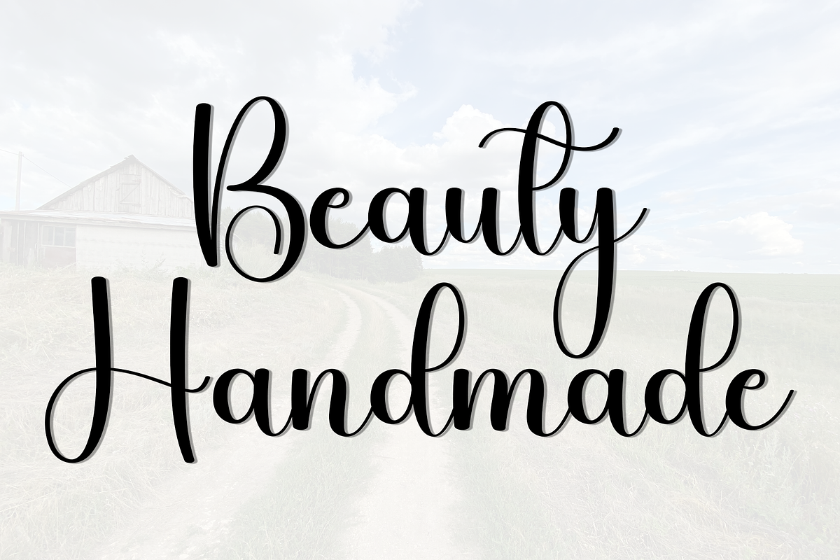 Farmhouse, a Handwritten Font by InermediaSTUDIO (Photo 6 of 7)