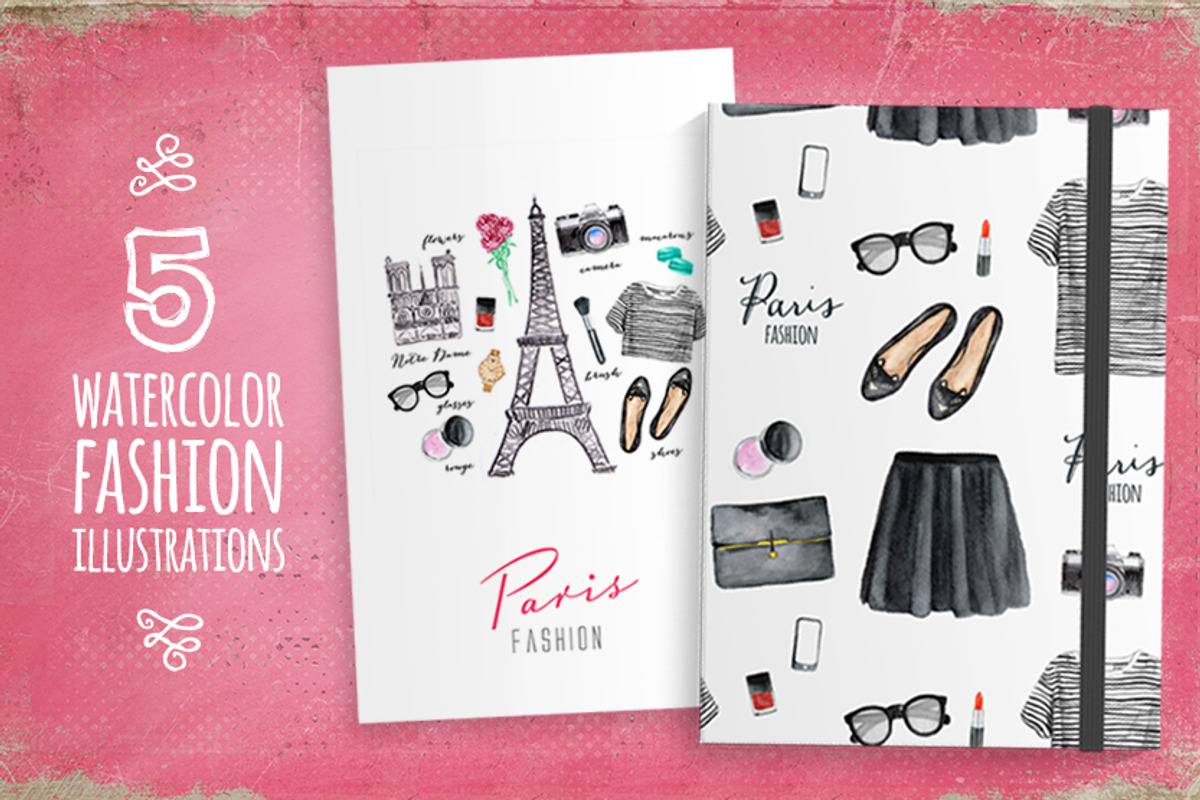 Paris style (fashion illustrations), an Illustration by SoNice (Photo 1 of 4)