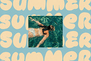 Tropic Jelly - Summer Display Font, a Handwritten Font by BilberryCreates (Thumbnail 2 of 11)