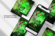 St.Patricks Day Instagram (PSD), a Social Media Template by studioflyers.com (Thumbnail 2 of 3)