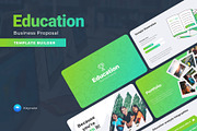 Education Business Proposal Keynote, a Presentation Template by Presentation Templates (Thumbnail 1 of 6)