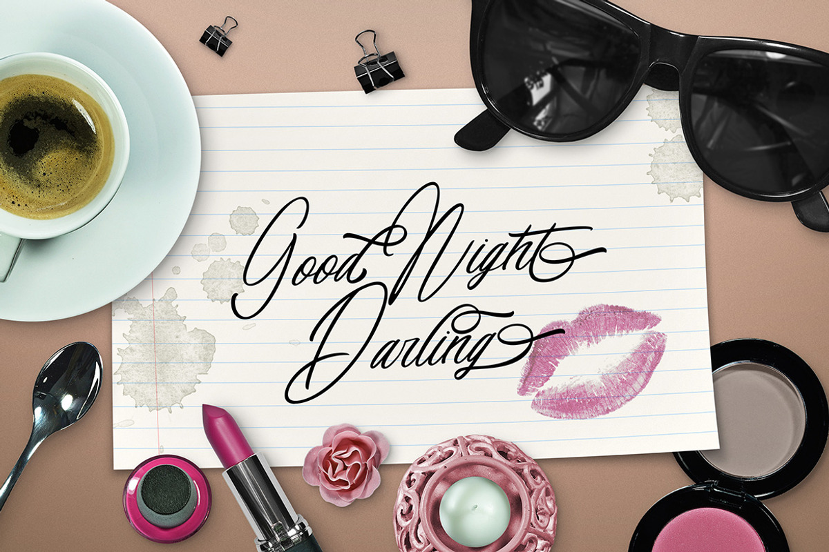 Bright Visions Typeface preview 6